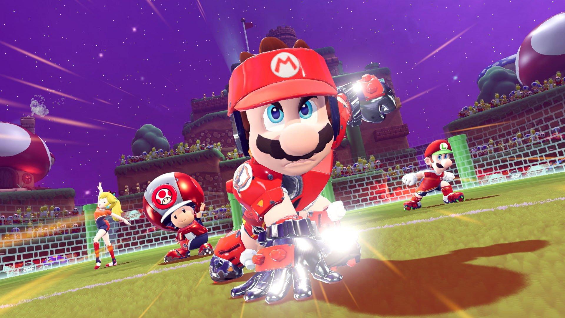 Nintendo  Mario Strikers: Battle League Football Standard Tedesca, Inglese  Switch 