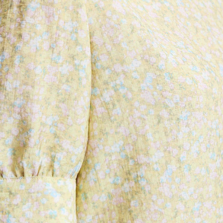 La Redoute Collections Blouse Imprimé Floral Col Rond Manches 3/4  