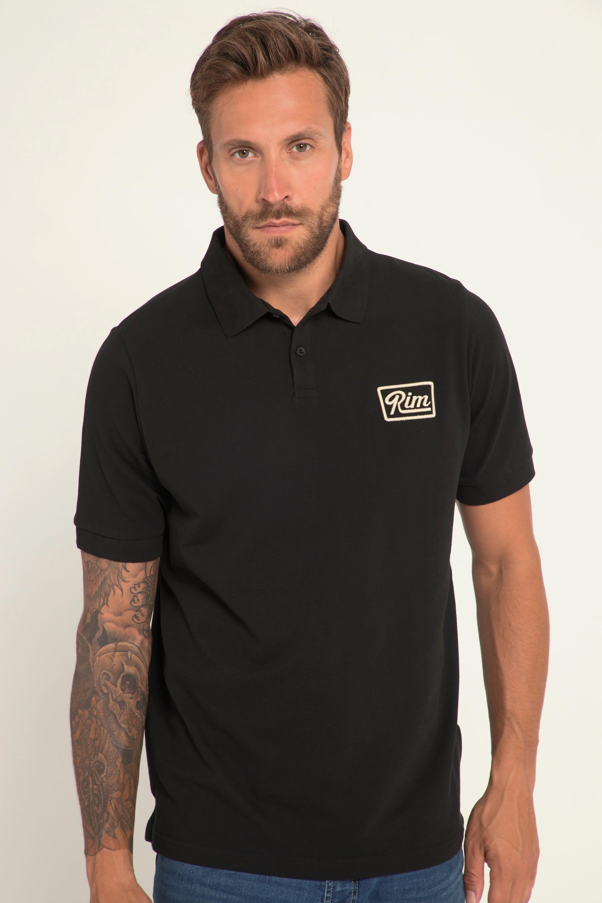 JP1880  Maglietta polo di piqué da ciclismo con FLEXNAMIC® e mezze maniche 