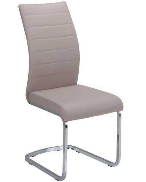 Image of Freischwingerstuhl Myra Kunstleder cappuccino Freischwingerstuhl Myra Kunstleder cappuccino