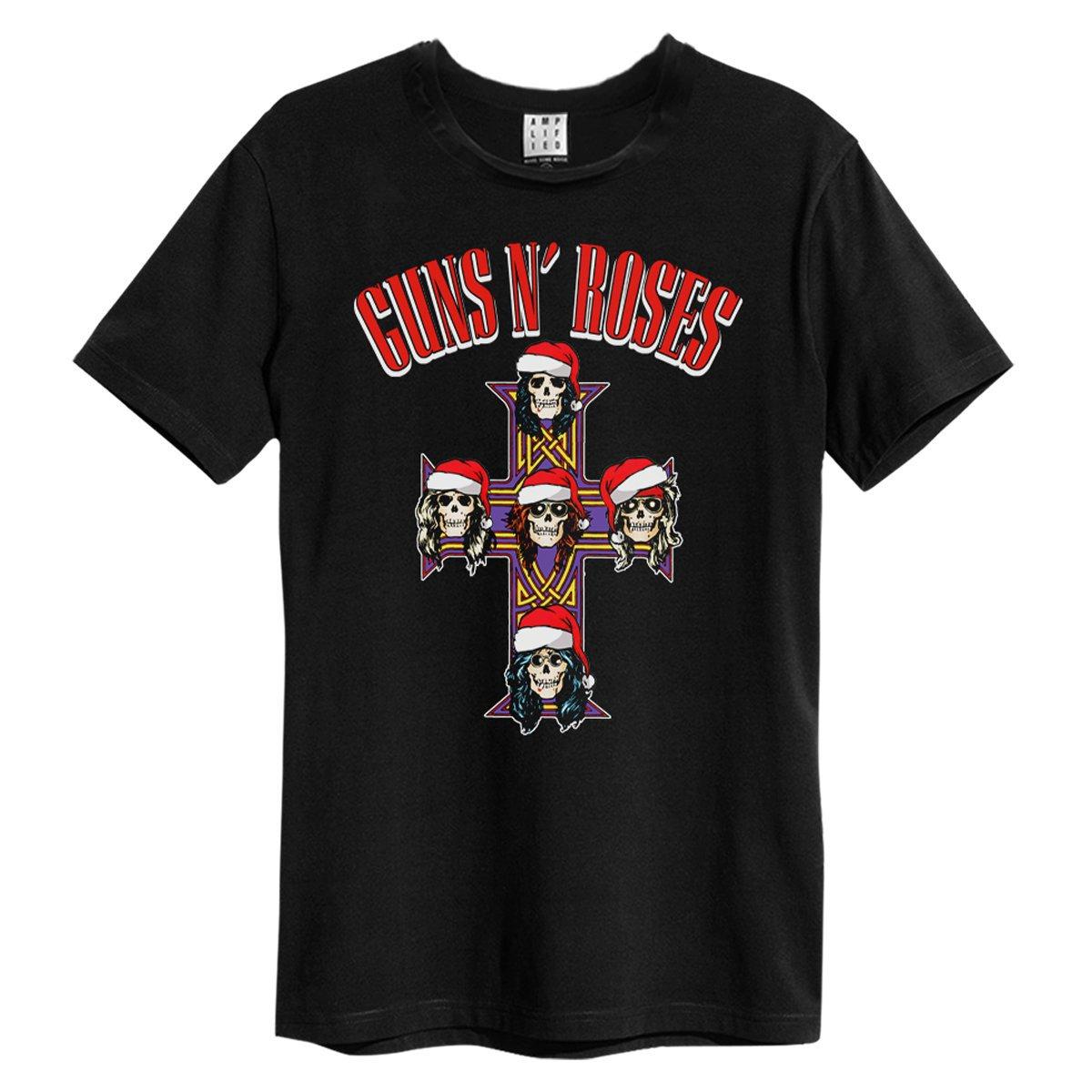Image of Christmas Hat Band Tshirt Herren Schwarz XL
