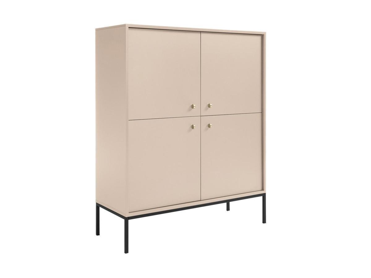 Image of Highboard Mit 4 Türen - Beige - Bogdan Unisex Beige ONE SIZE