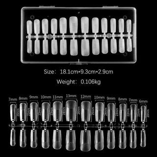 B2X  120x Falsche Nägel - Square 