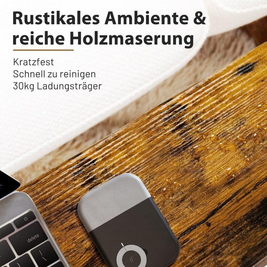 Northix Industrieller 2-stufiger Beistelltisch  