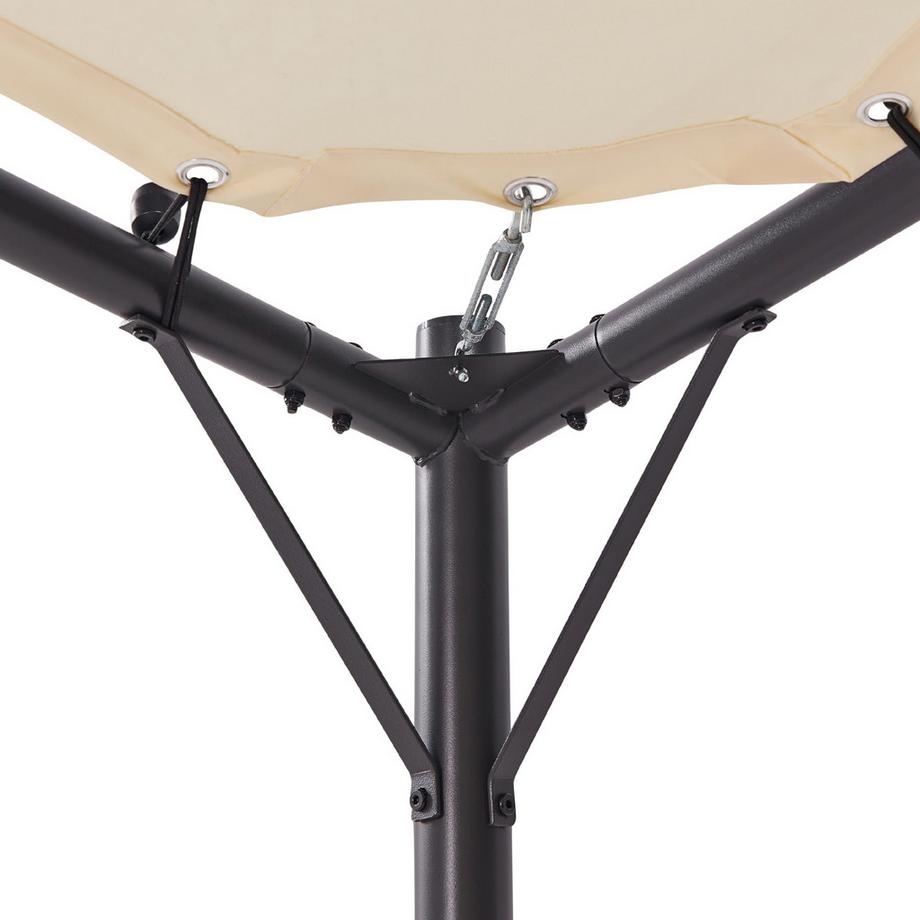 Beliani Pavillon aus Stoff  AVENTINE  