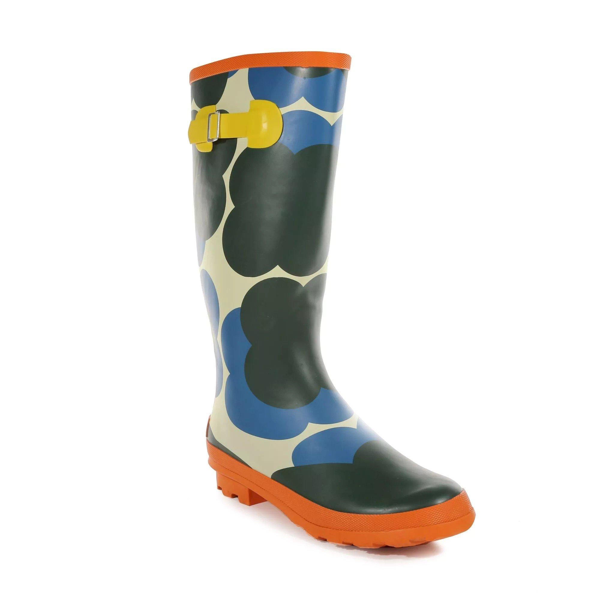 Image of Gummistiefel Orla Kiely, Schattenblume Damen Blau 38