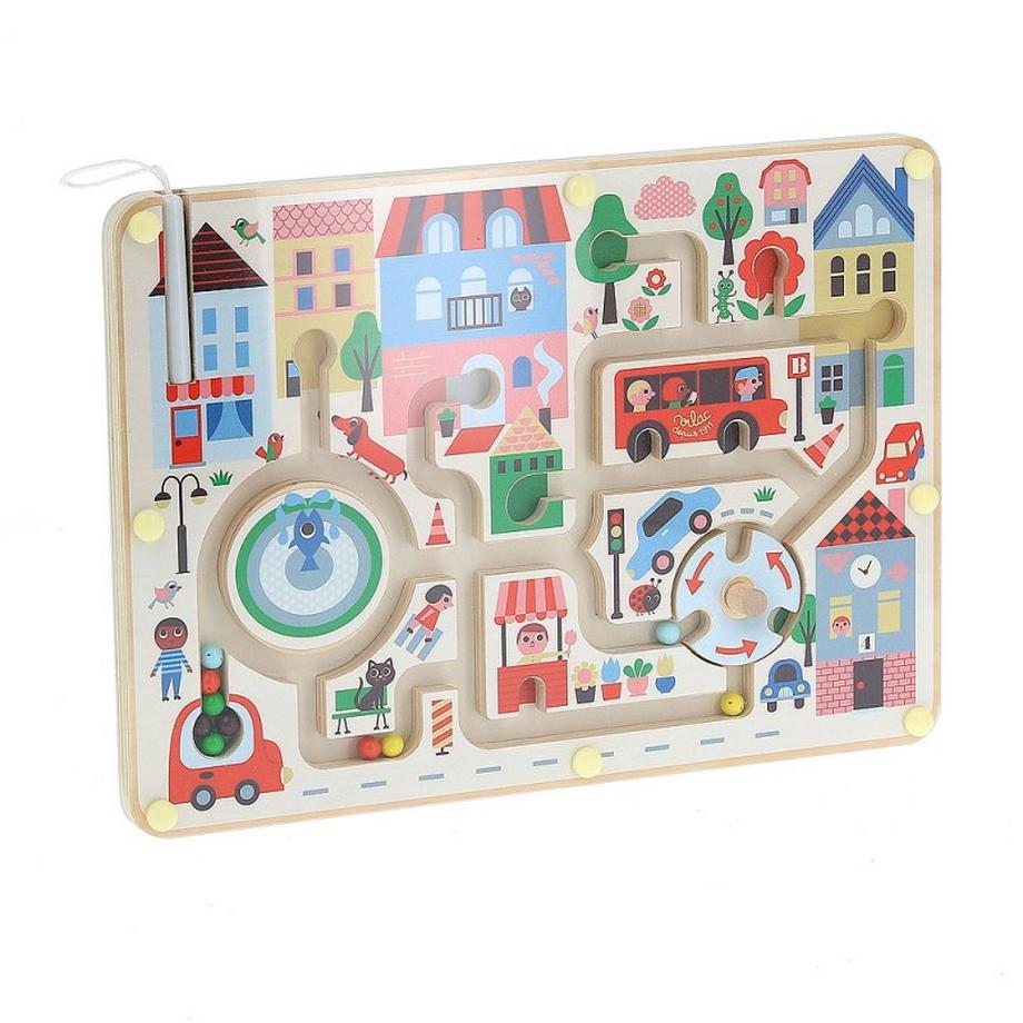 Vilac  Magnetisches Labyrinth meine kleine Stadt, Ingela P.Arrhenius, Vilac 