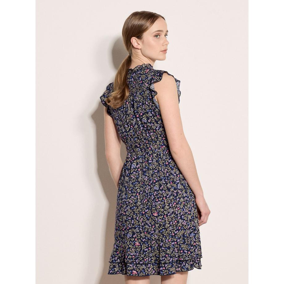 APRICOT Mini-robe à volants imprimé floral  