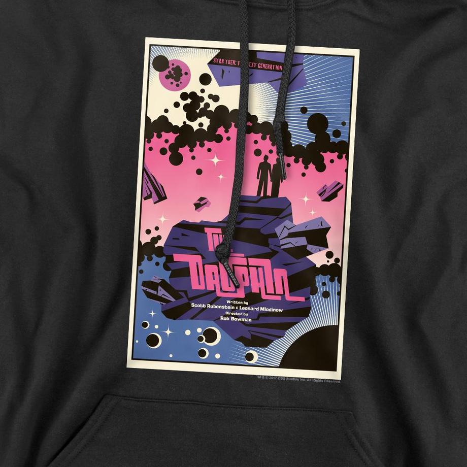 Star Trek The Next Generation Season 2 Episode 10 Felpa con Cappuccio  