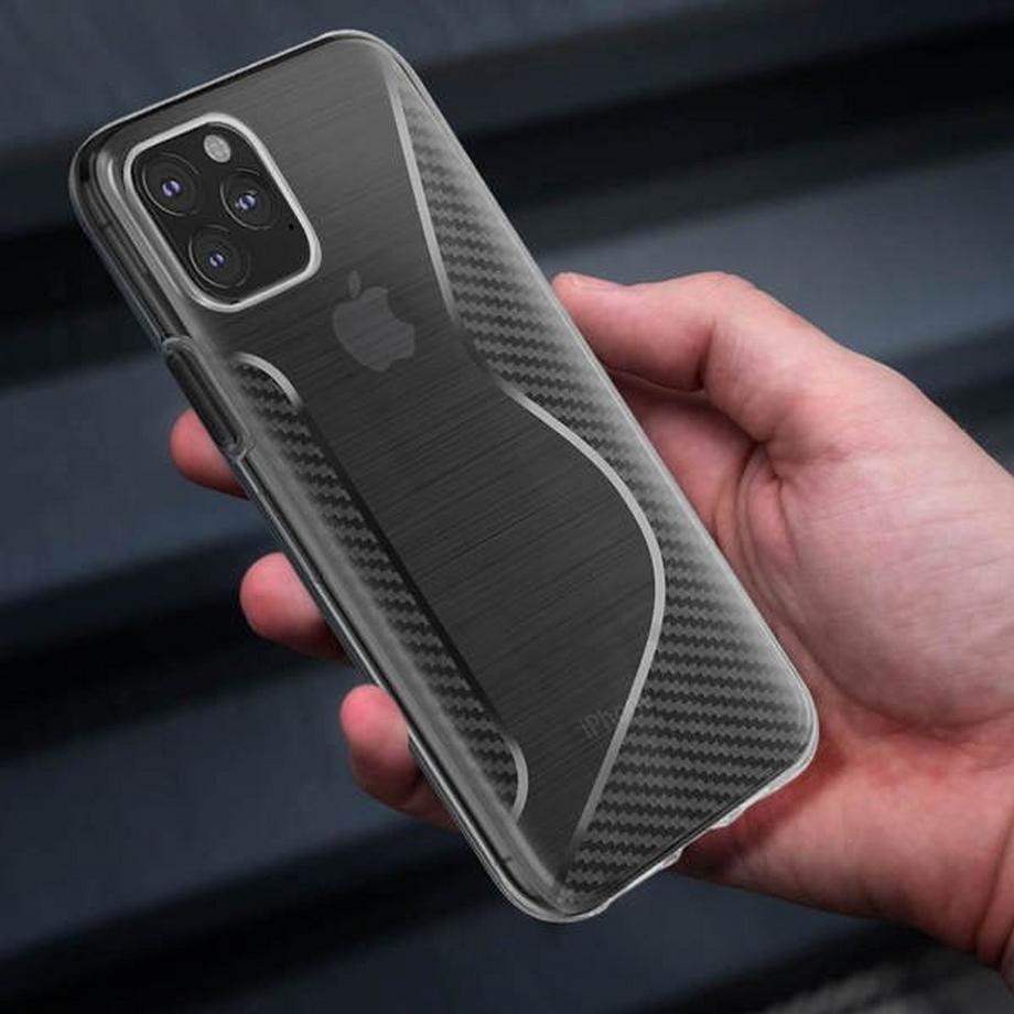 Avizar  S-Line Clear Hülle iPhone 11 Pro Max 