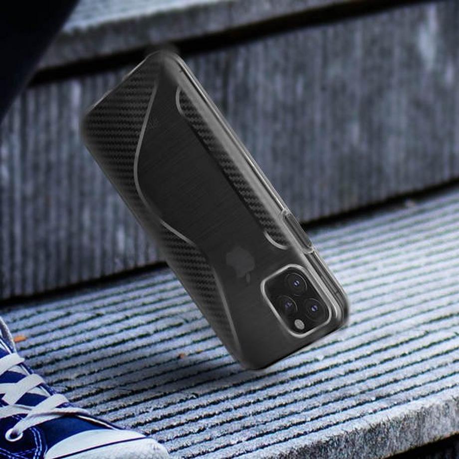 Avizar  S-Line Clear Hülle iPhone 11 Pro Max 