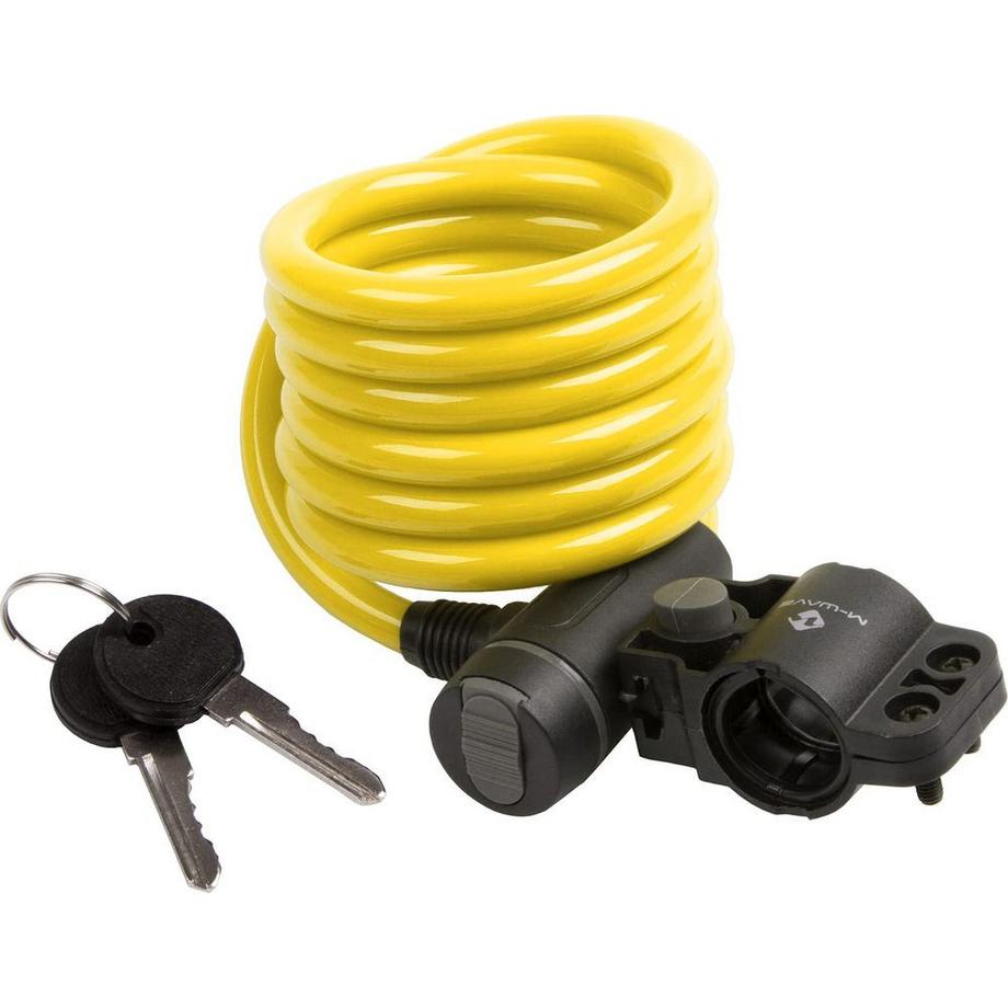 Spiralkabelschloss mit Clip-on-Halte