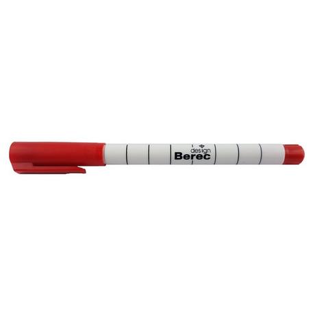 Berec BEREC Whiteboard Marker schmal 1mm 956.10.02 rot  