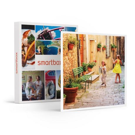 Smartbox  Tutti in Toscana! 1 pausa in famiglia per 4 persone - Cofanetto regalo 