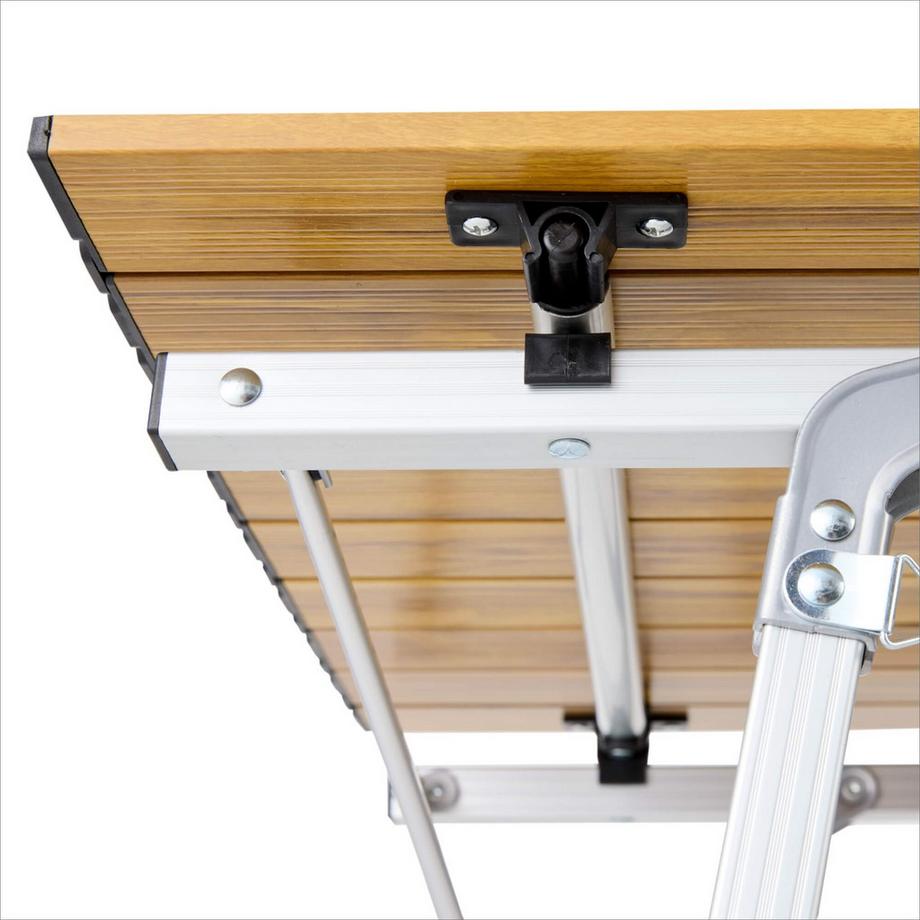 Arebos Campingtisch Rolltisch Aluminium Falttisch Outdoor  