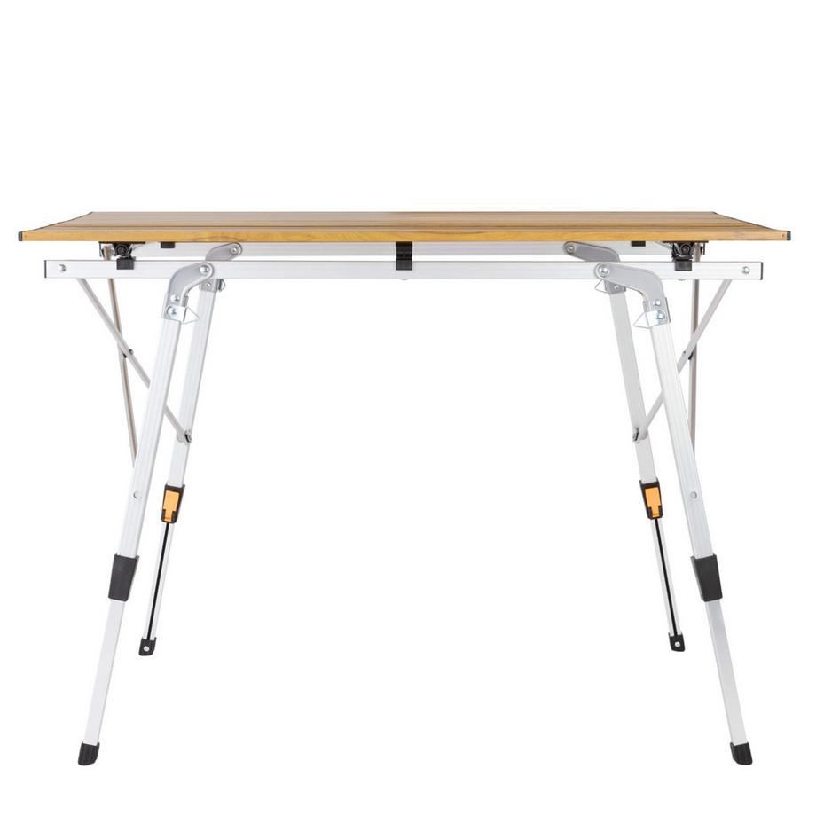 Arebos Campingtisch Rolltisch Aluminium Falttisch Outdoor  