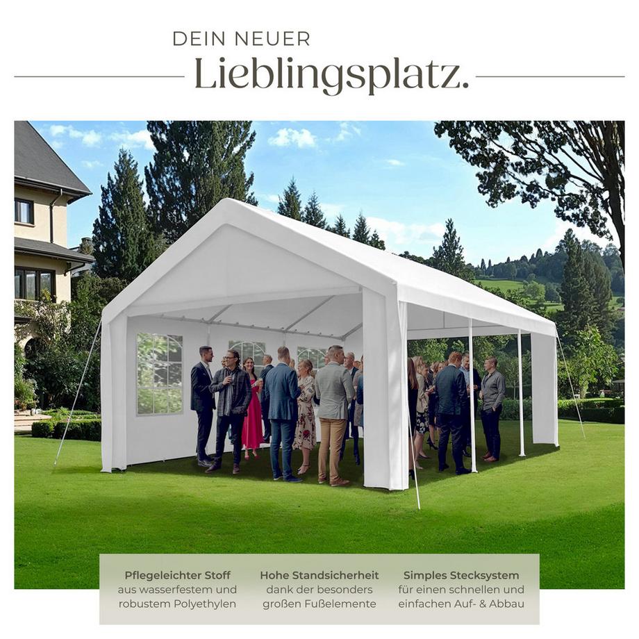 Tectake Gazebo  Jasko  6 x 4 m  