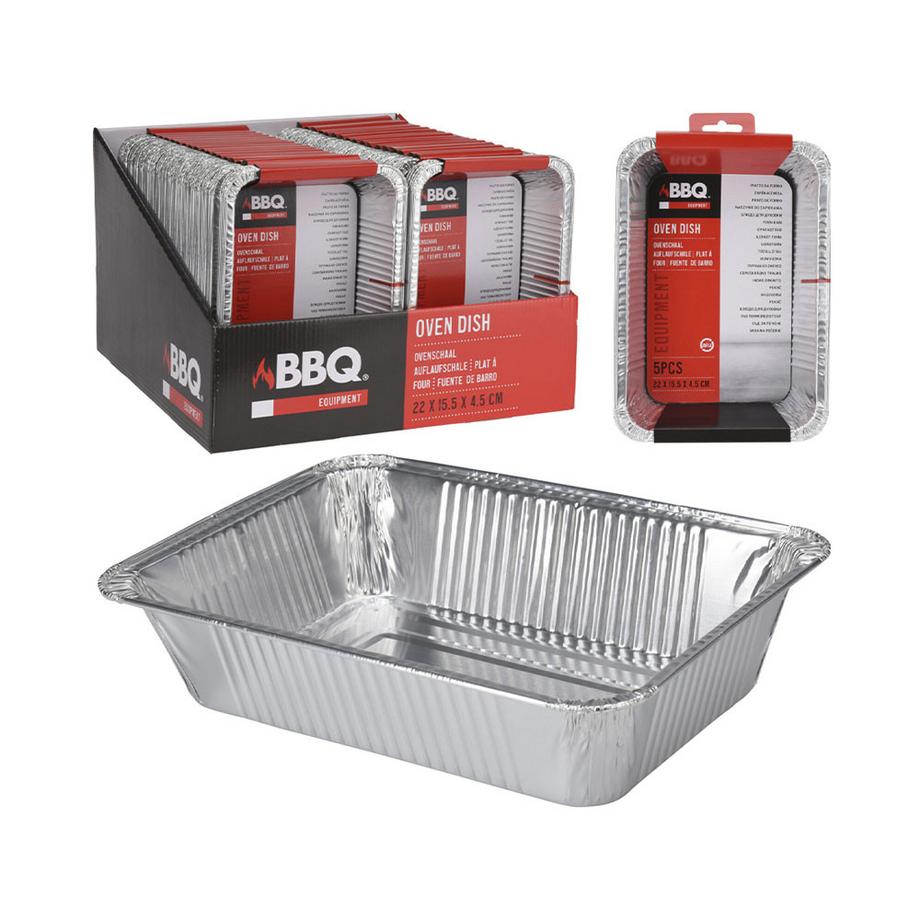 FS-STAR  Grillschale 4 Stück 22x15.5 cm 