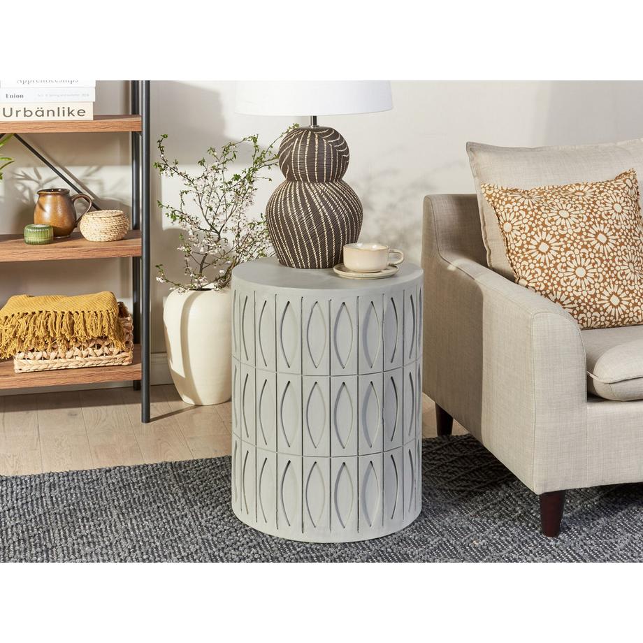 Beliani Tavolino en Fibra a media densità (MDF) Classico DEARA  