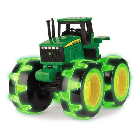 TOMY  Monster Treads John Deere mit leuchtenden Rädern 