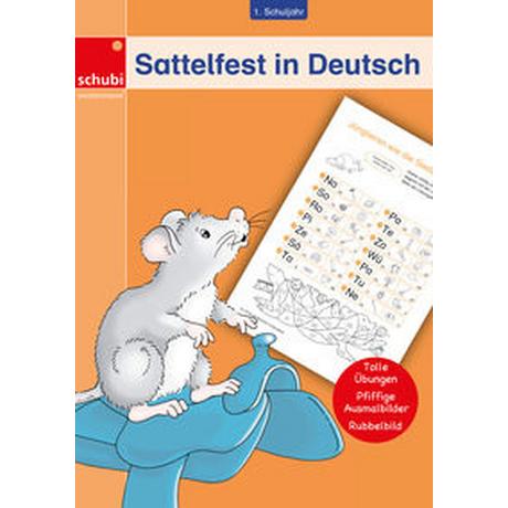 Sattelfest in Deutsch, 1. Schuljahr Woicke, Melanie (Illustrationen) Couverture rigide 