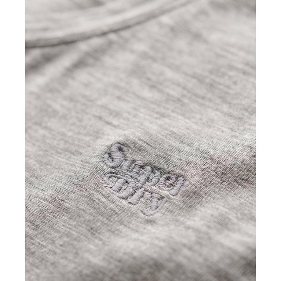 Superdry Canottiera con Scollo a Paletta  