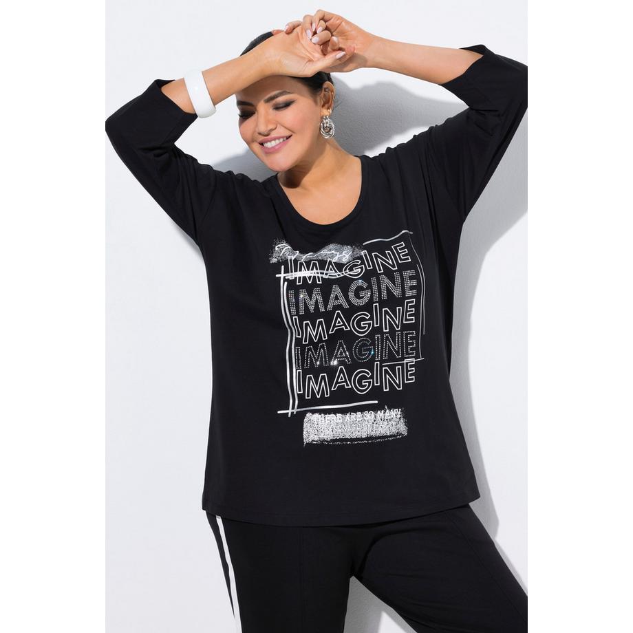 Ulla Popken Imagine Girocollo Maniche 3/4 Maglia  