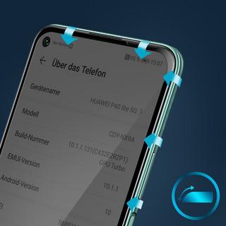 Avizar  Schutzfolie Huawei P40 Lite 5G Schwarz 
