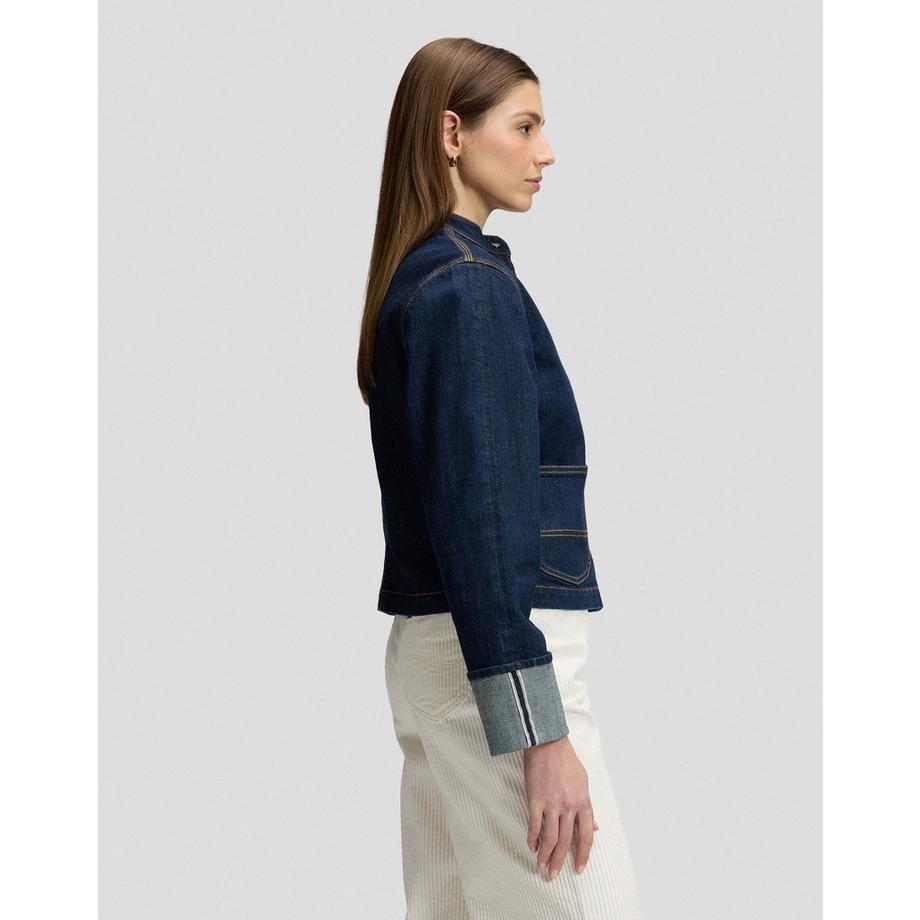 Lee Camicia oversize in denim Selvedge  
