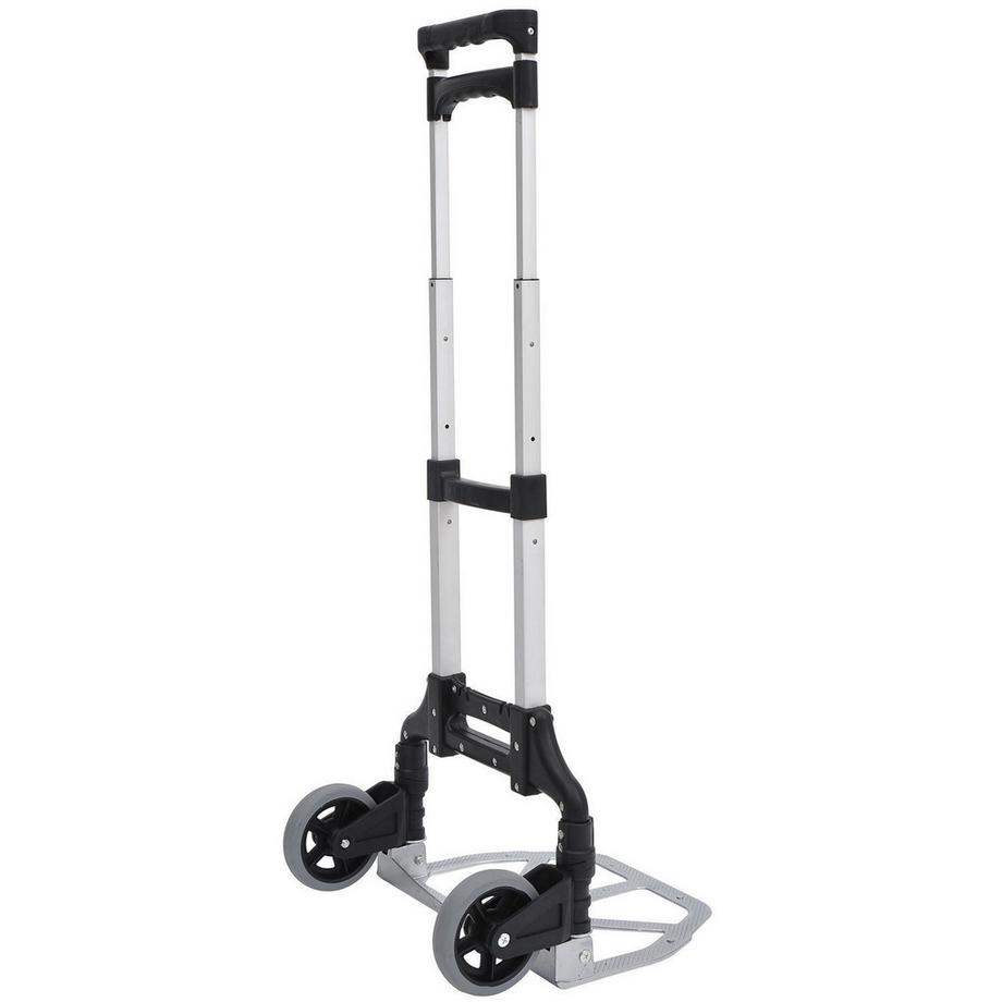 Northio  Diable En Aluminium Diable Pliable Chariot De Gerbage En Aluminium Capacité De Charge Max. 70 Kg 