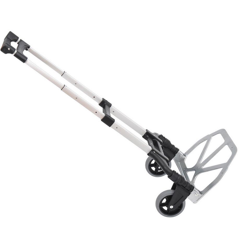 Northio  Diable En Aluminium Diable Pliable Chariot De Gerbage En Aluminium Capacité De Charge Max. 70 Kg 