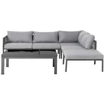 Lounge Set aus Aluminium Industriell FORANO