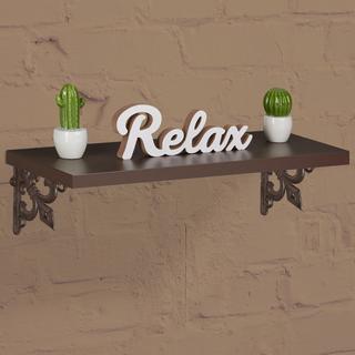 B2X 2x Regalträger mit französischer Lilie Gusseisen  