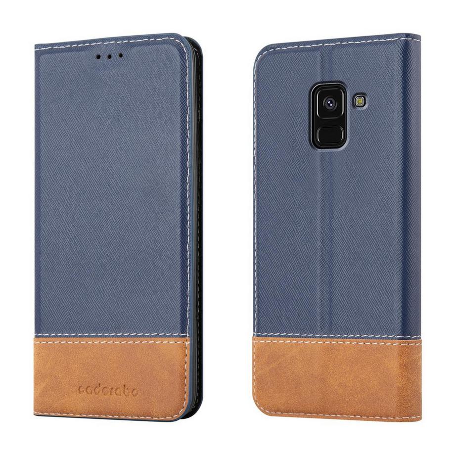 Cadorabo  Hülle für Samsung Galaxy A8 2018 Magnetverschluss, Standfunktion 