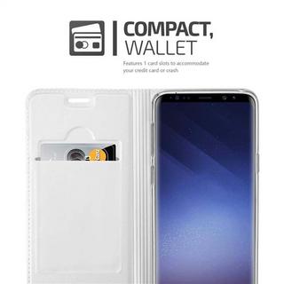 Cadorabo  Housse compatible avec Samsung Galaxy S9 - Coque de protection avec fermeture magnétique, fonction de support et compartiment pour carte 