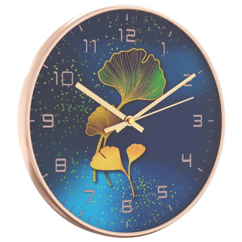 VidaXL Horloge murale verre  