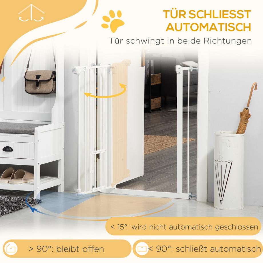 PawHut  Protection de porte pour chien 