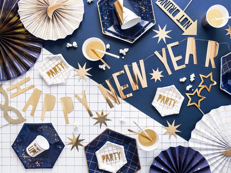 PartyDeco  PartyDeco Happy New Year Girlande 