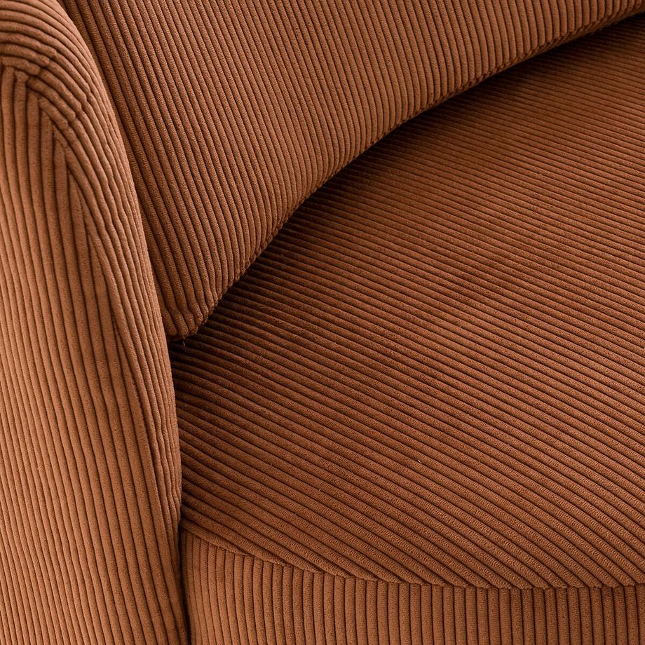 La Redoute Intérieurs Fauteuil rotatif velours côtelé  