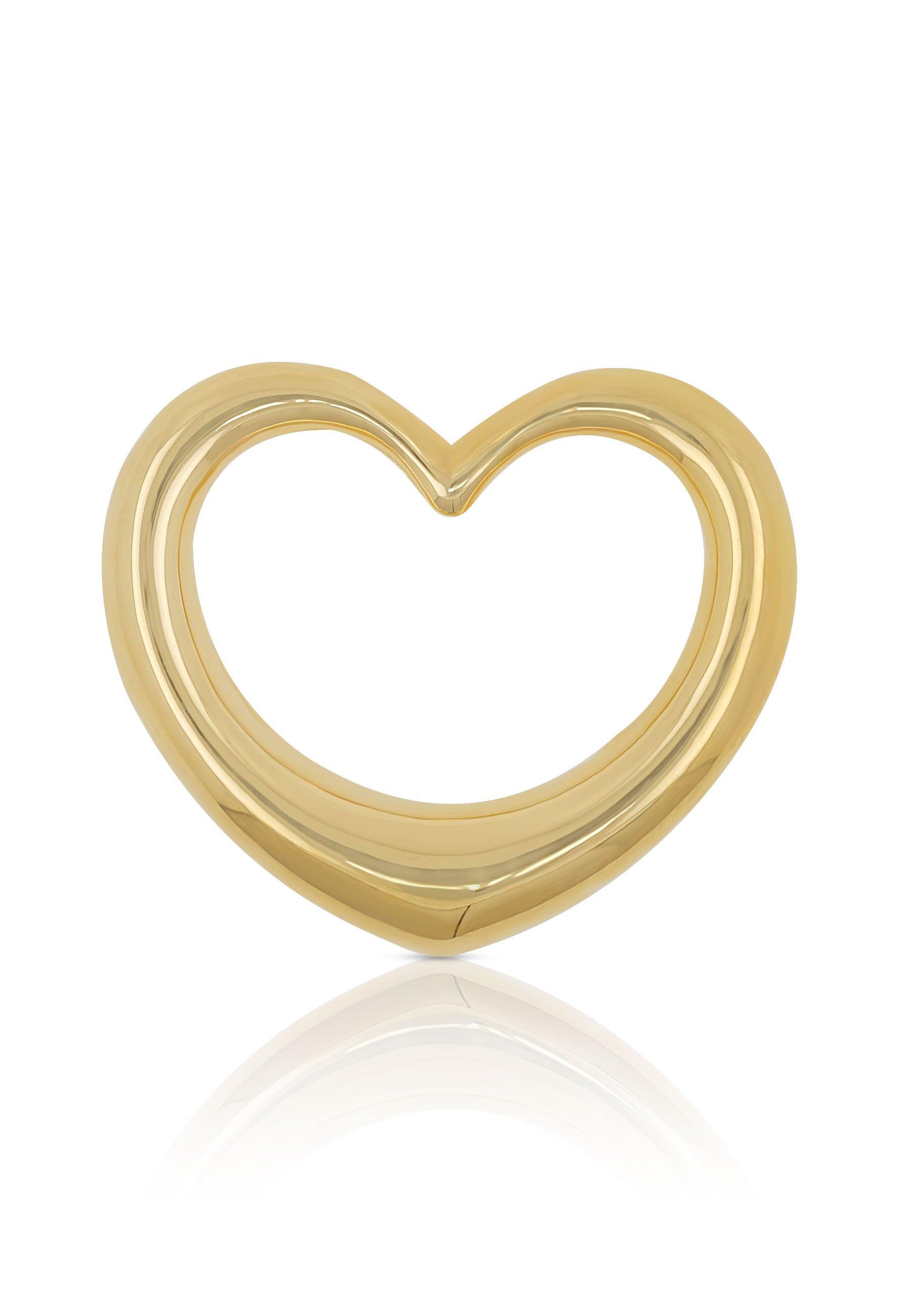 Image of Anhänger Swinging Heart Gelbgold 750, 23 X20mm Damen Gelbgold ONE SIZE
