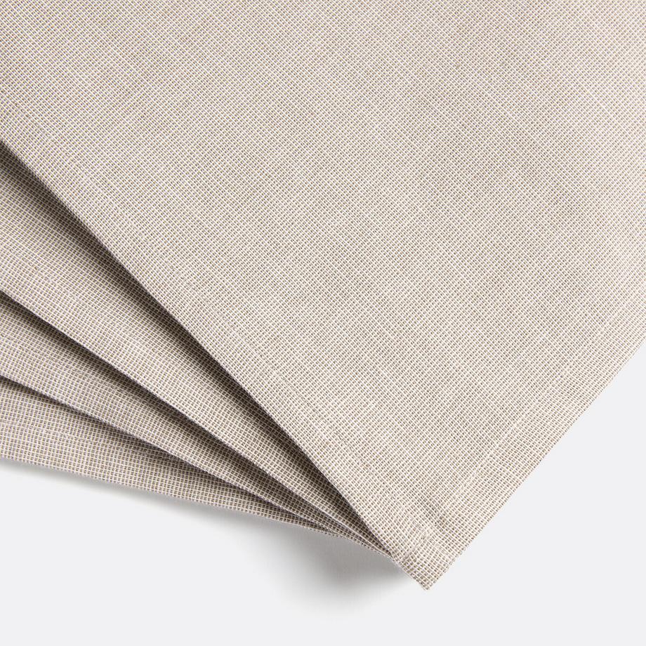 La Redoute Intérieurs 4er-Set Servietten Navao aus Baumwolle  