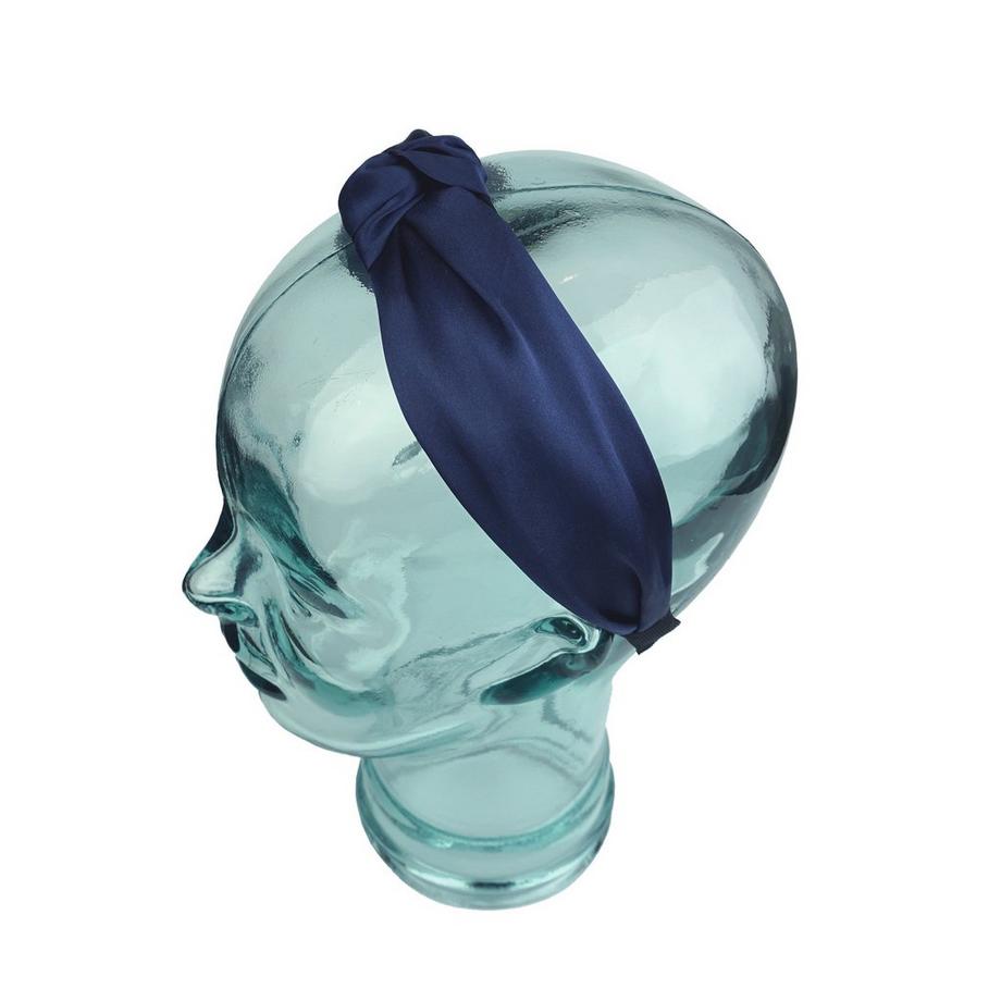 AILORIA  DELICAT & DOUX Ensemble 100% soie composé d'un serre-tête et d'un chouchou S 