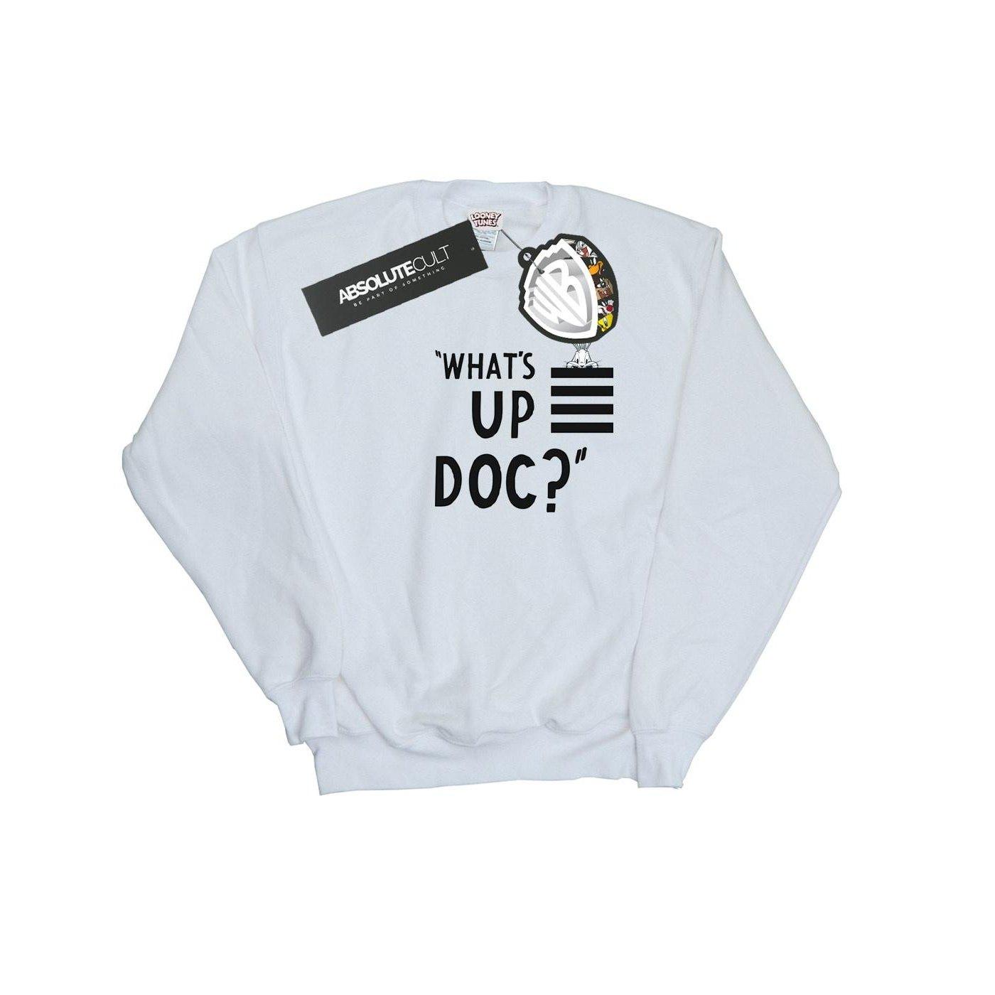 Image of What's Up Doc Sweatshirt Herren Weiss S