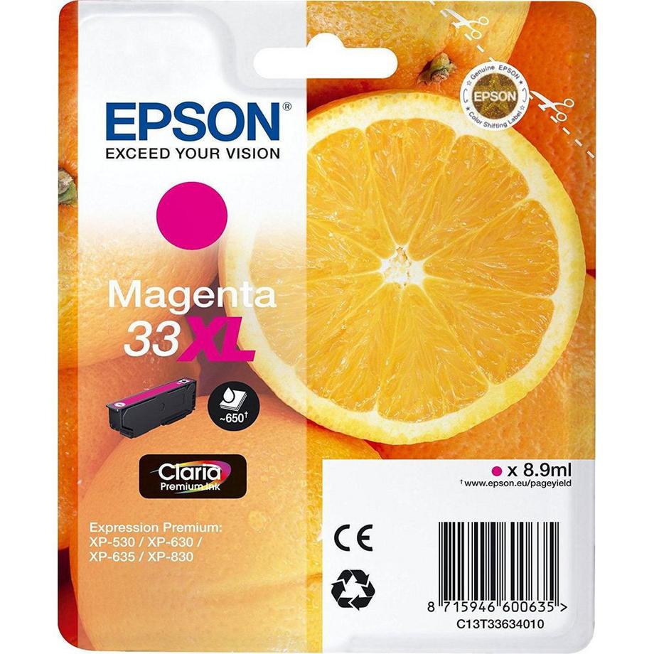 EPSON  Cartuccia T3363, 33XL Originale Magenta 