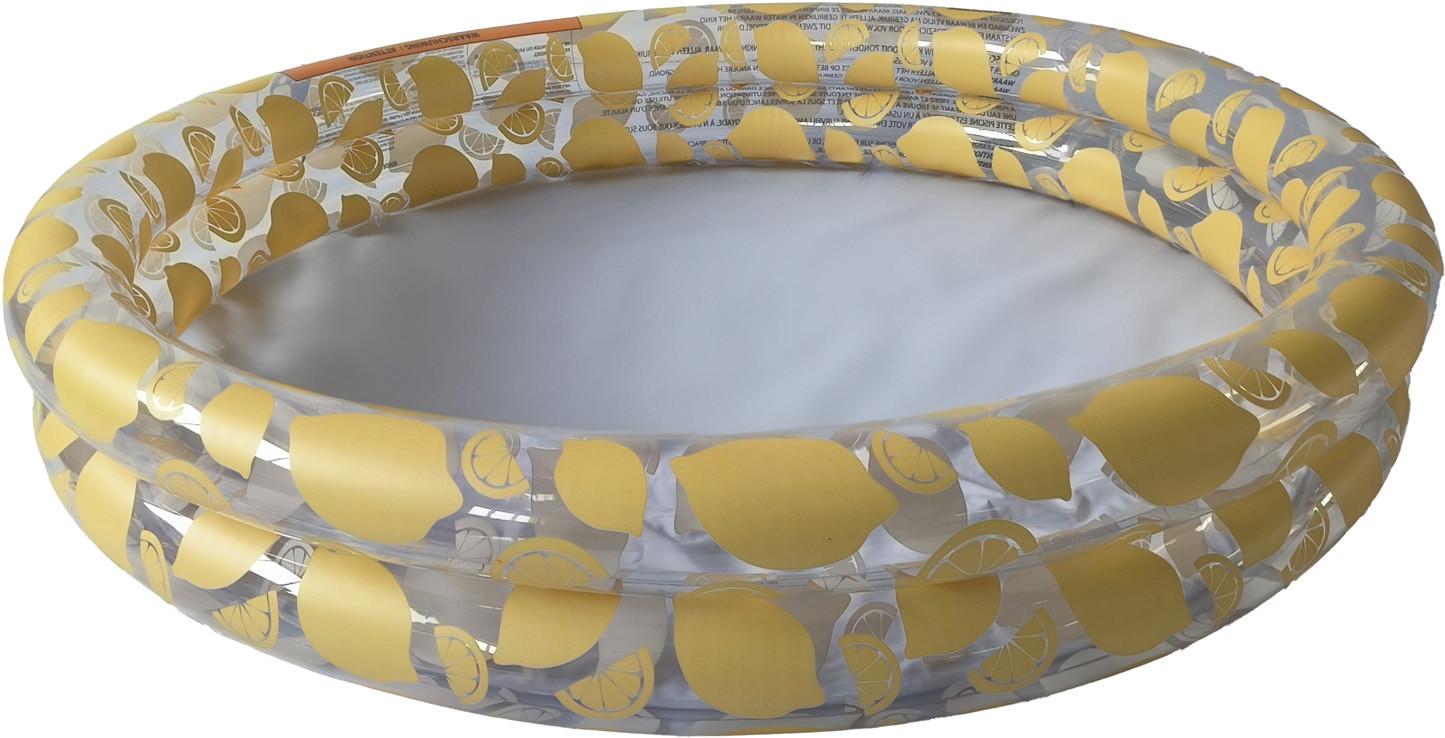 Image of Baby Pool 100cm Yellow White Leomon Multicolor