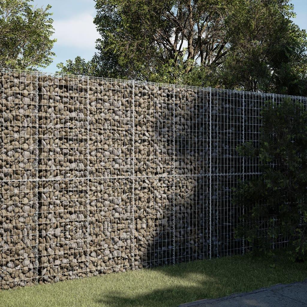 VidaXL Panier gabion fer  