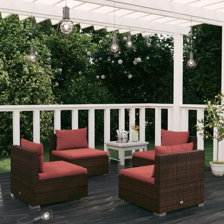 VidaXL set salotto da giardino  