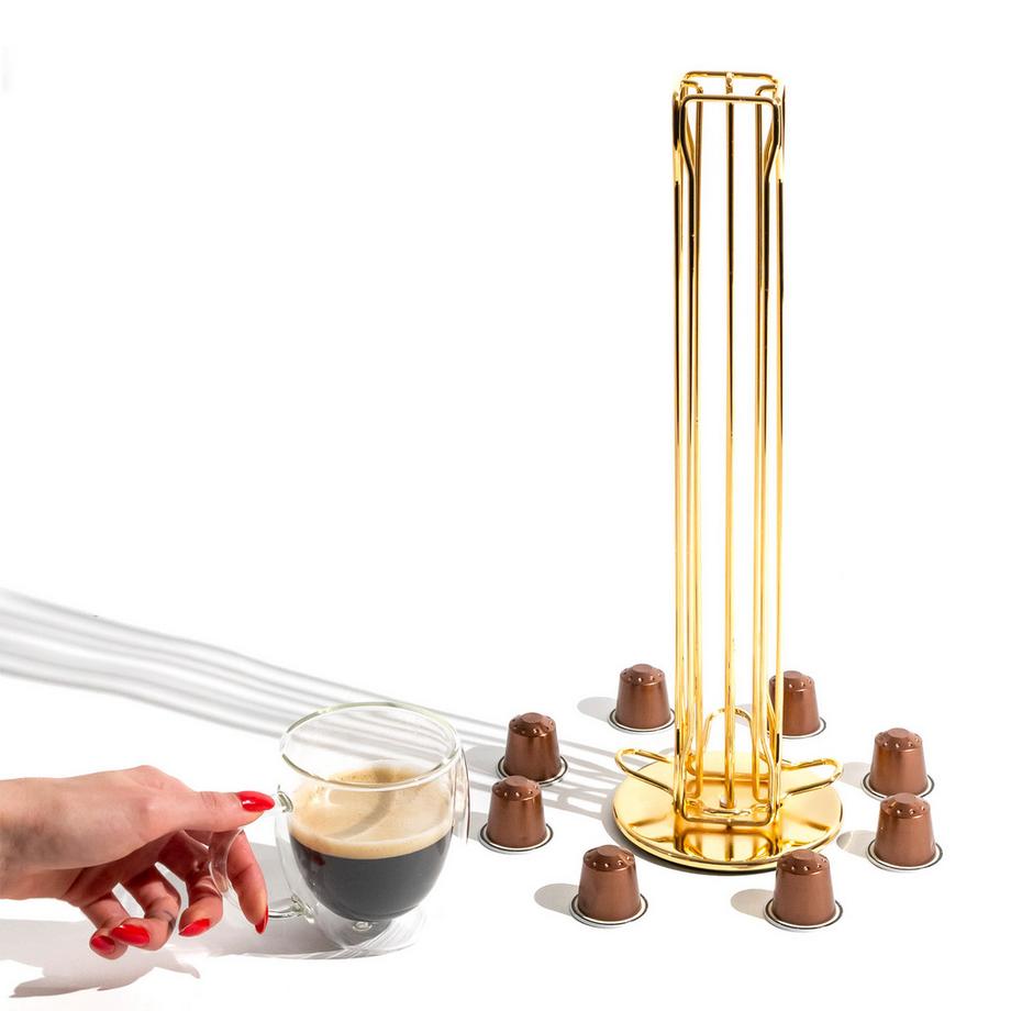 Intirilife  Intirilife Porte-capsules de café compatible avec capsules Nespresso (40 pièces) 