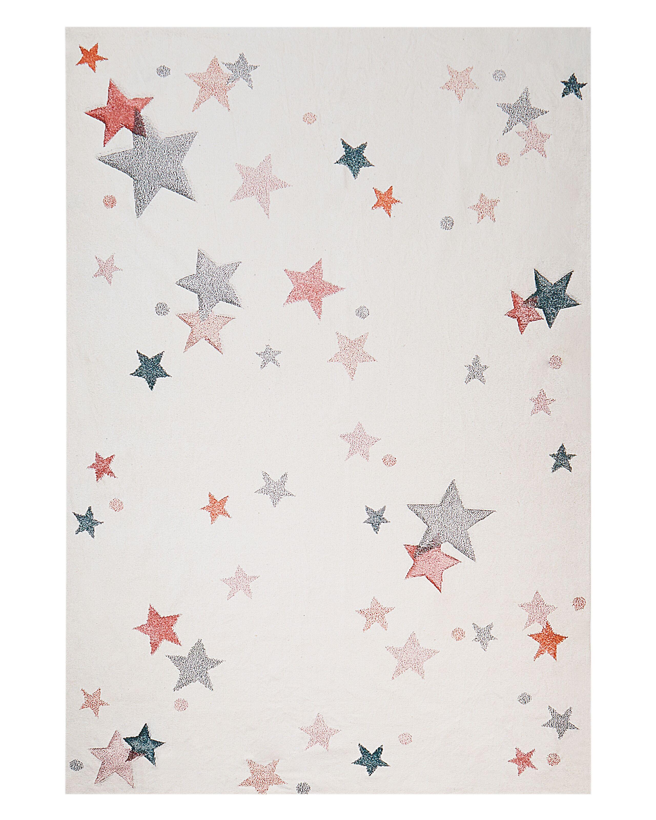 Beliani Tapis enfant en Coton Moderne ALPOUD  