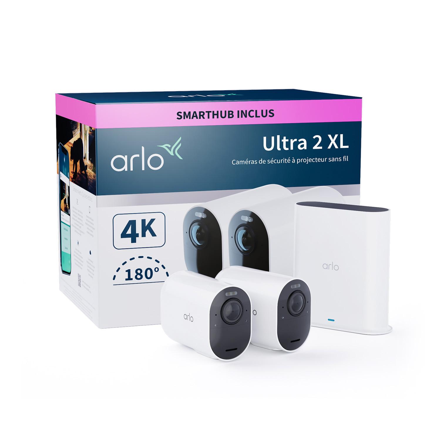 Arlo  Arlo Telecamera di sicurezza da esterno Ultra 2 XL, kit da 2 